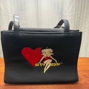 Vintage 2003 Betty Boop Black Purse